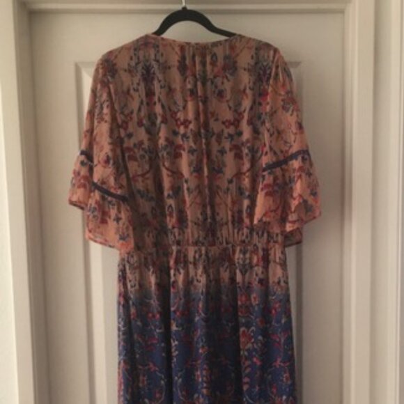New Patterned Maxi Dress XL - Picture 1 of 3
